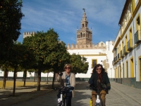 fietstocht Sevilla